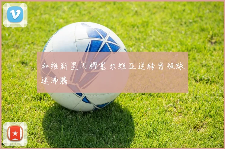 加维新星闪耀塞尔维亚逆转晋级球迷沸腾